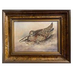 Öl auf Leinwand Gemälde des 20. Jahrhunderts mit dem Titel „Woodcock“ von Colin Burns