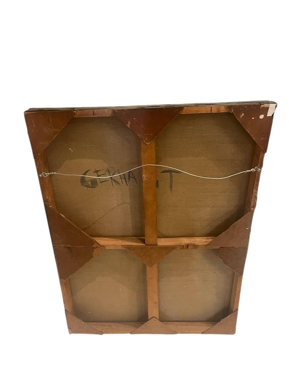 20. Jahrhundert Öl auf Leinwand Liegender Akt im Angebot 1