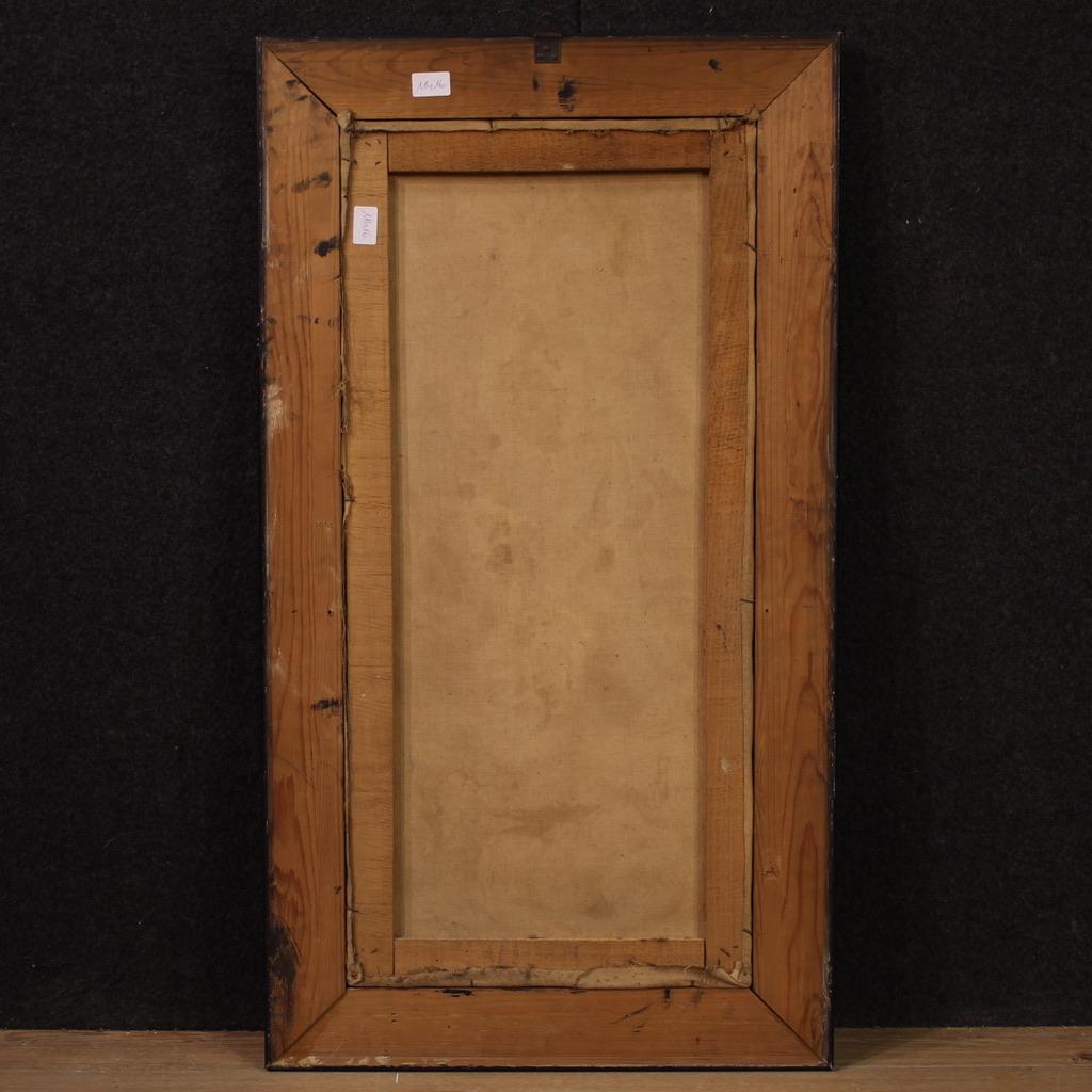 20th Century Oil on Canvas Still Life Italian Signed and Dated Painting, 1919 im Angebot 3