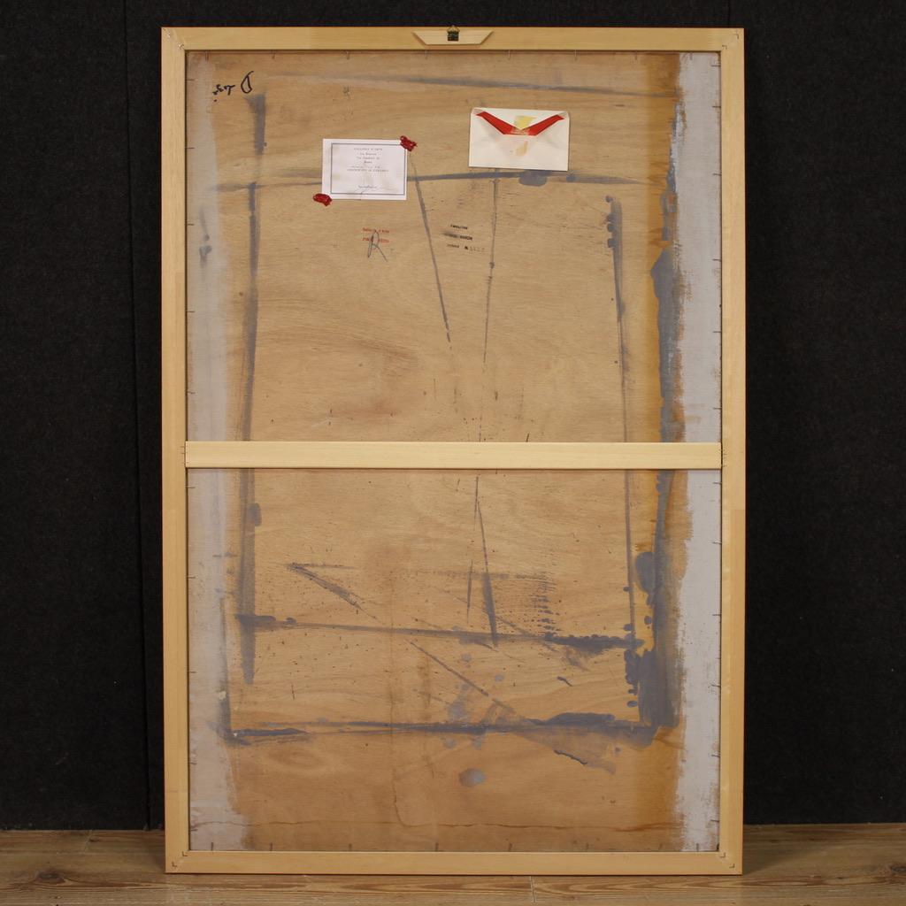 20. Jahrhundert Öl auf Masonit Weiblicher Akt Signiert Vellani Marchi Gemälde, 1970 im Angebot 4