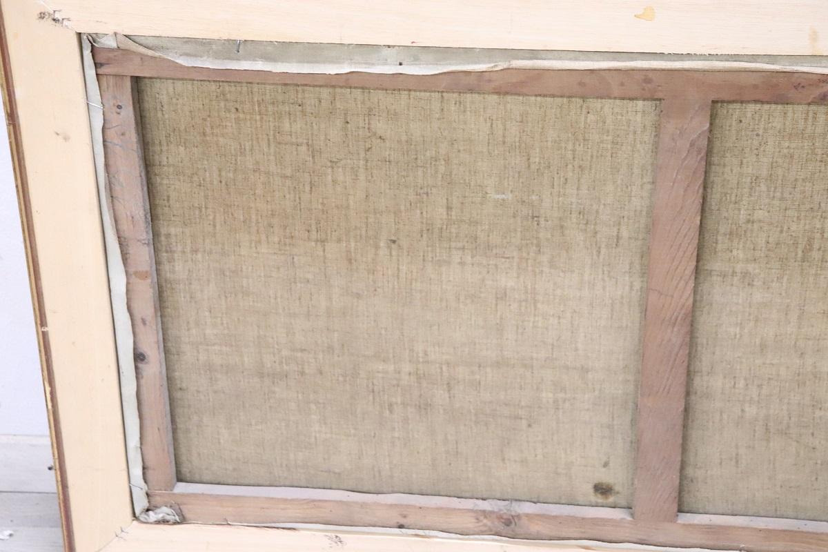 20. Jahrhundert Ölgemälde auf Leinwand Signiert L. Boulnois, Seelandschaft im Angebot 9