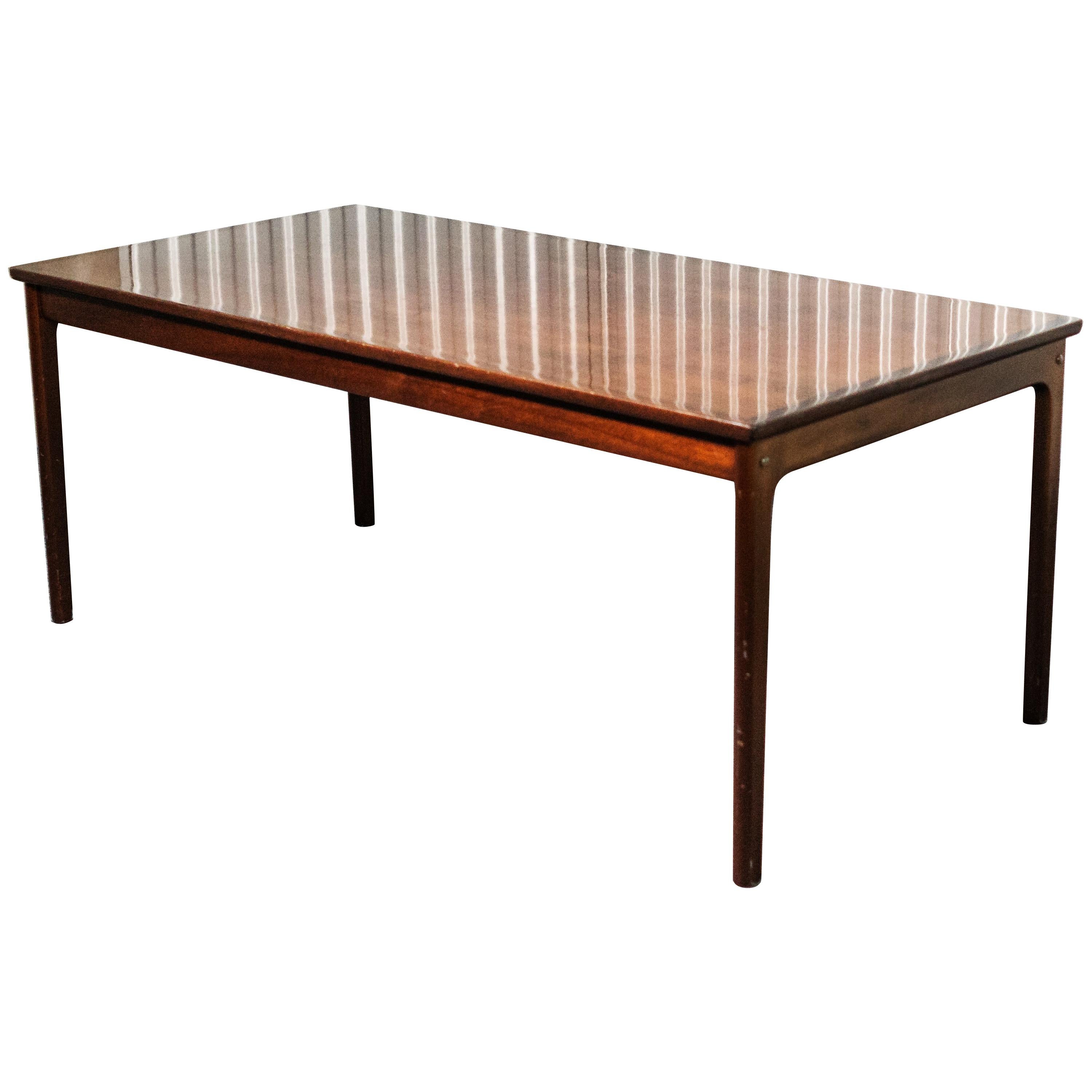 20th Century Ole Wanscher Rosewood Sofa Table For Sale