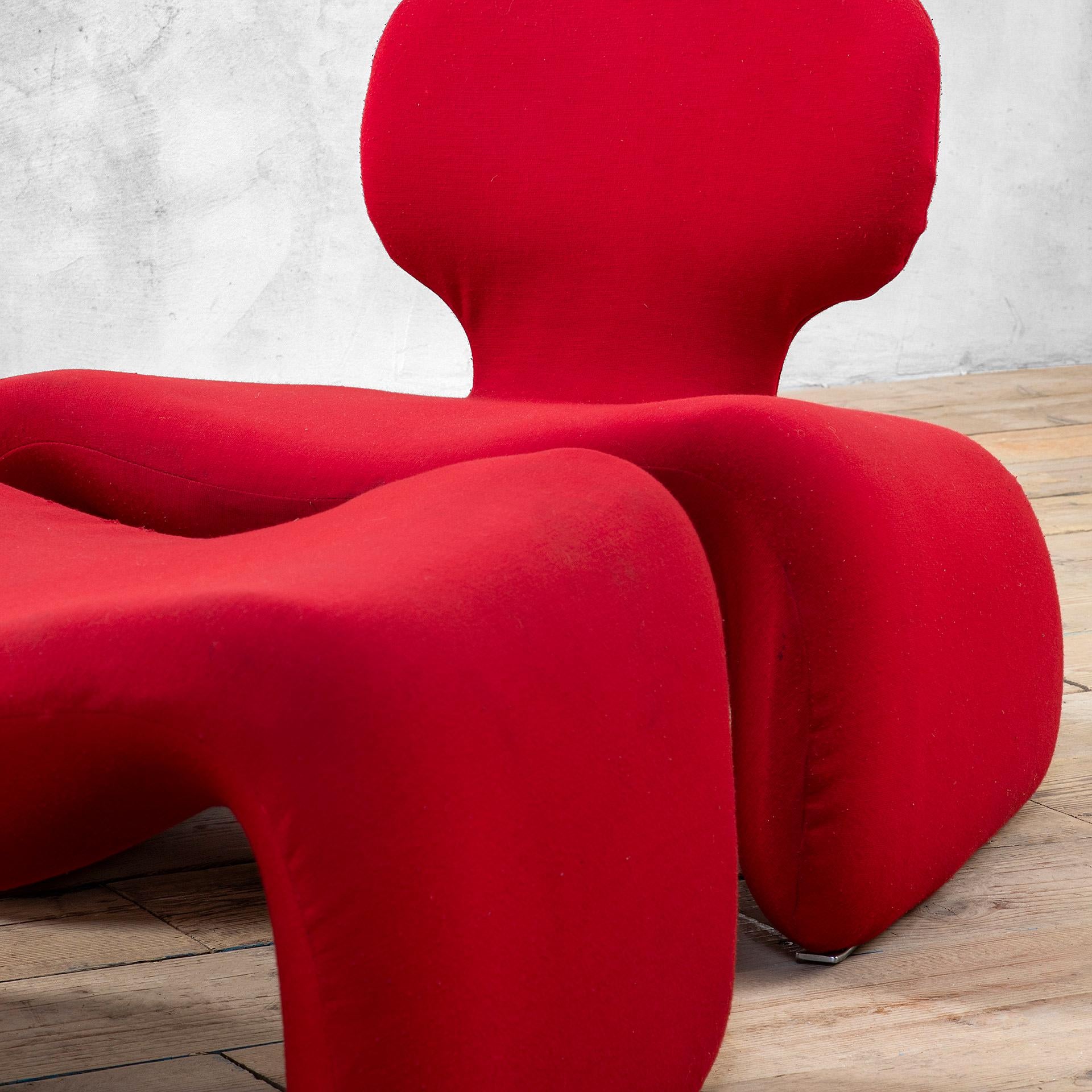 20. Jahrhundert, Olivier Mourgue Lounge Chair mod. Tjinn (European) im Angebot