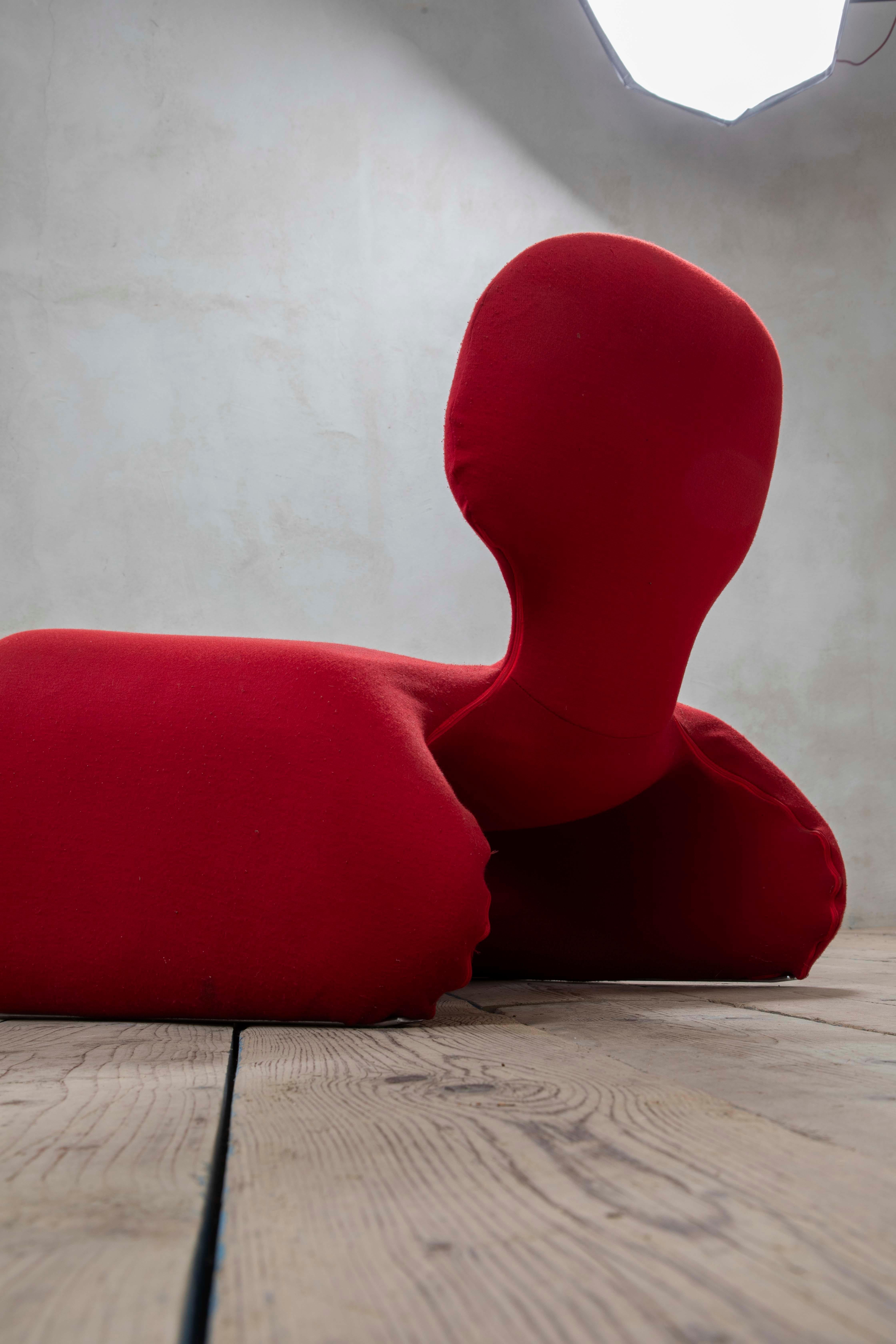 20e siècle, Olivier Mourgue Chaise longue mod. Tjinn en vente 2