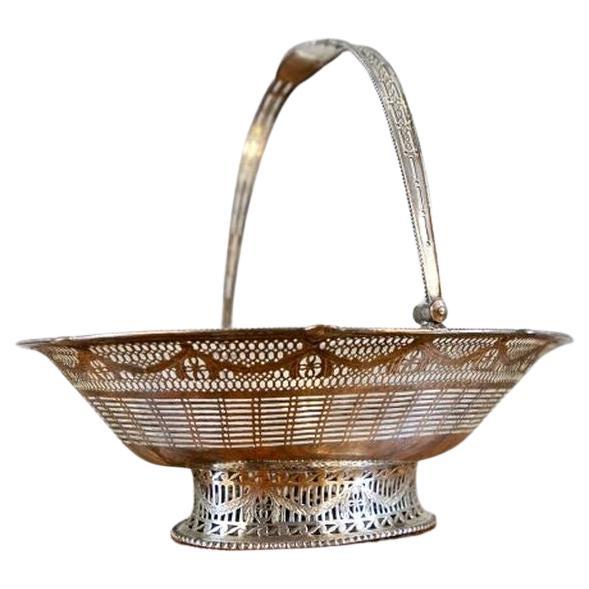 20th-Century Openwork Fruit Epergne For Sale