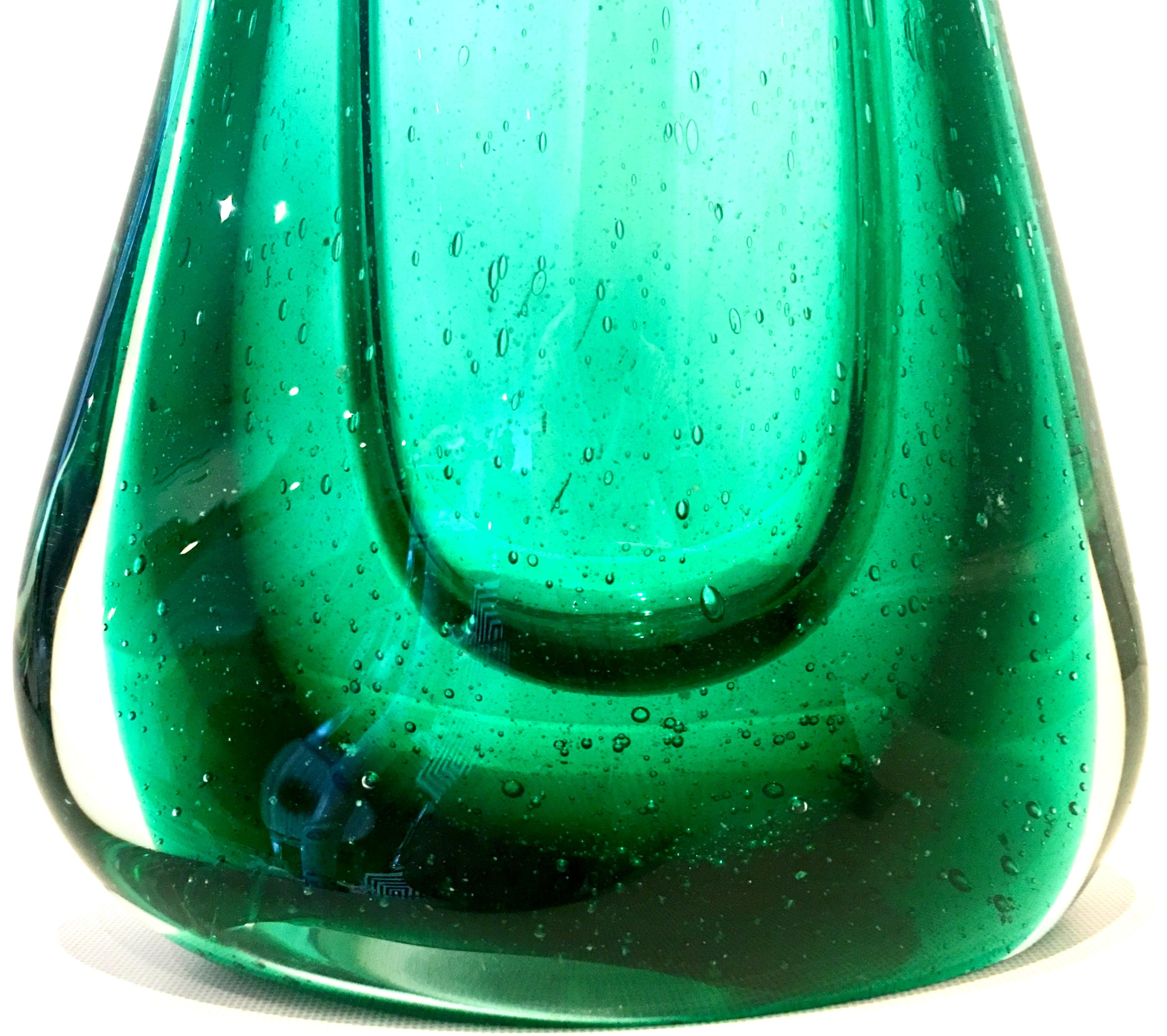 20th Century Organic Modern Italian Murano Glass Vase 5