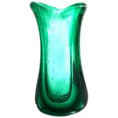 20th Century Organic Modern Italian Murano Glass Vase