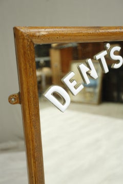 20th Century Original Dents Gloves Tailors Mirror