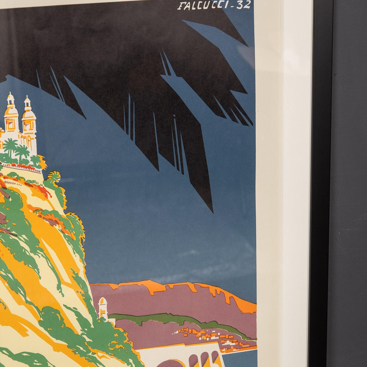 20thC Reprint Of The Monaco 1932 Grandprix Poster c.1960 2