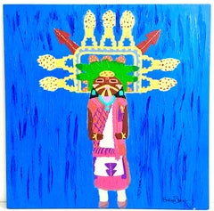 20th Century Original Oil On Canvas Painting By, Barbara Smith