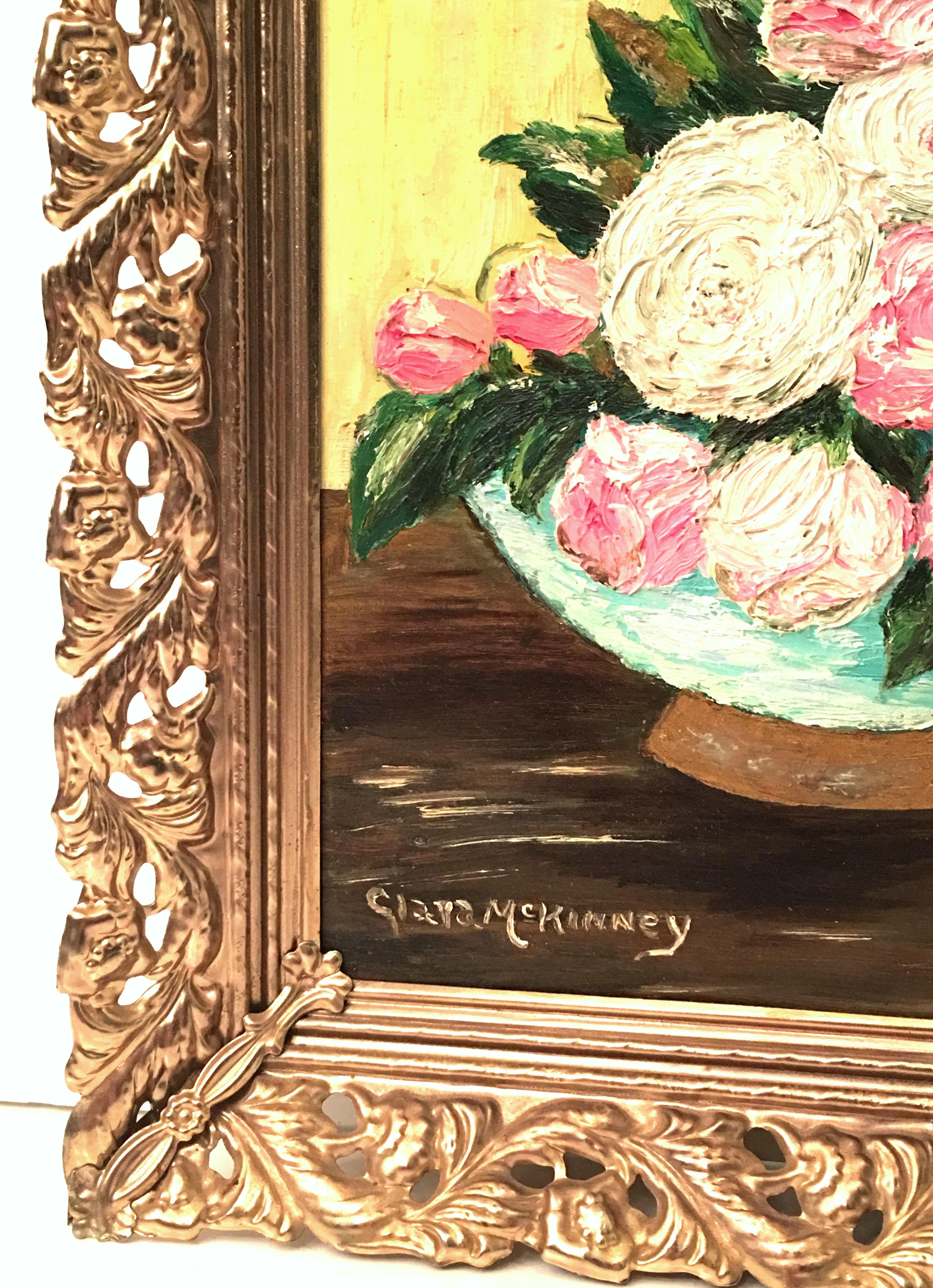 20th Century Original Oil on Canvas Painting by, Clara McKinney For Sale 7