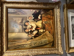 Original-Ölgemälde des 20. Jahrhunderts von Franz Xaver Wolf