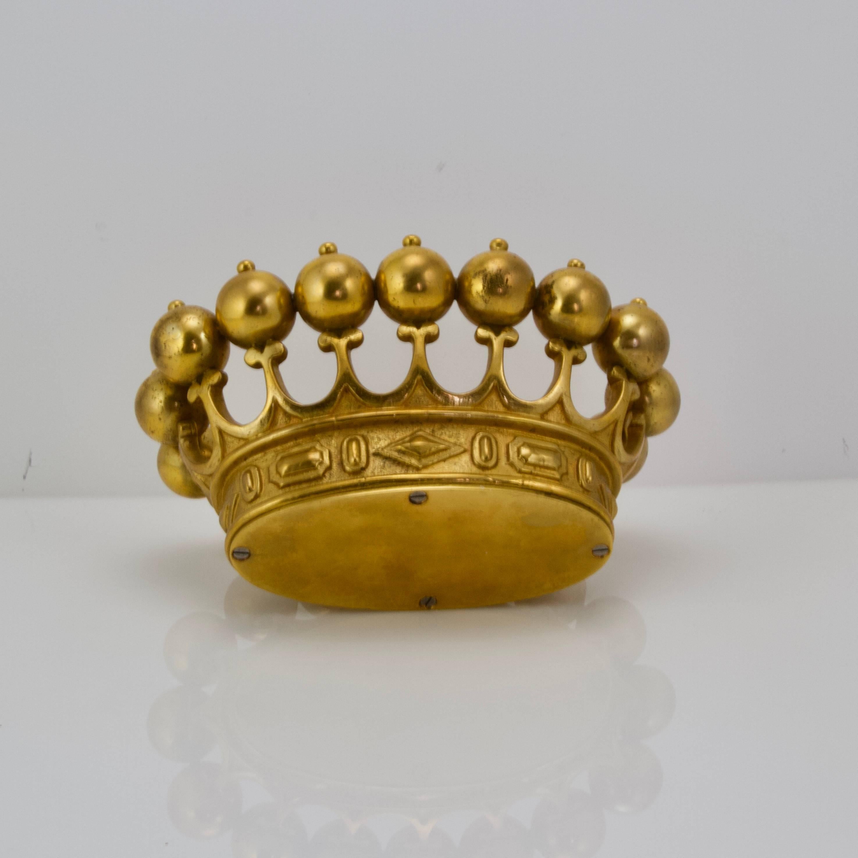 20th Century Ormolu Carriage Crown For Sale 1