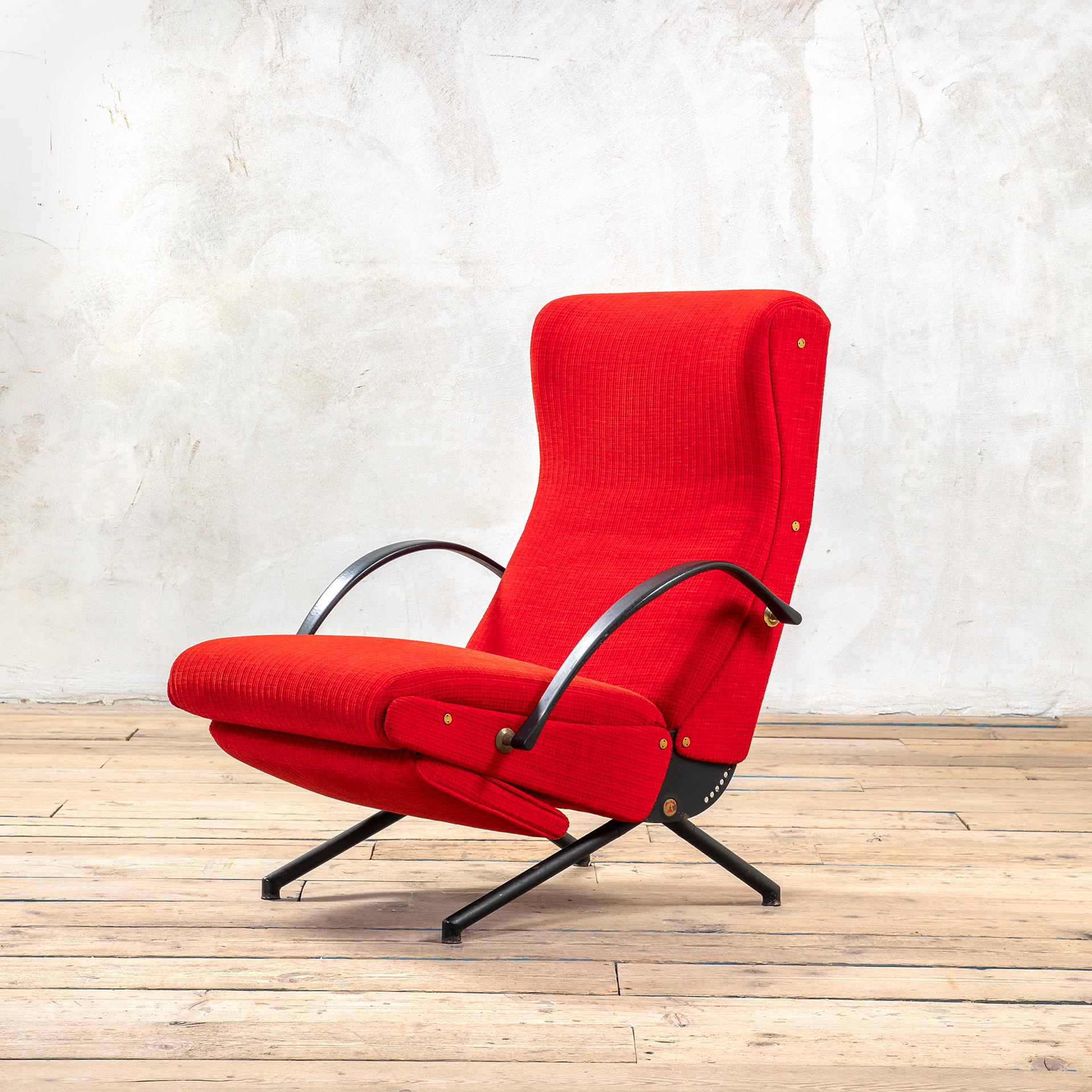 Italian 20th Century, Osvaldo Borsani for Tecno Armchair mod. P40 en vente