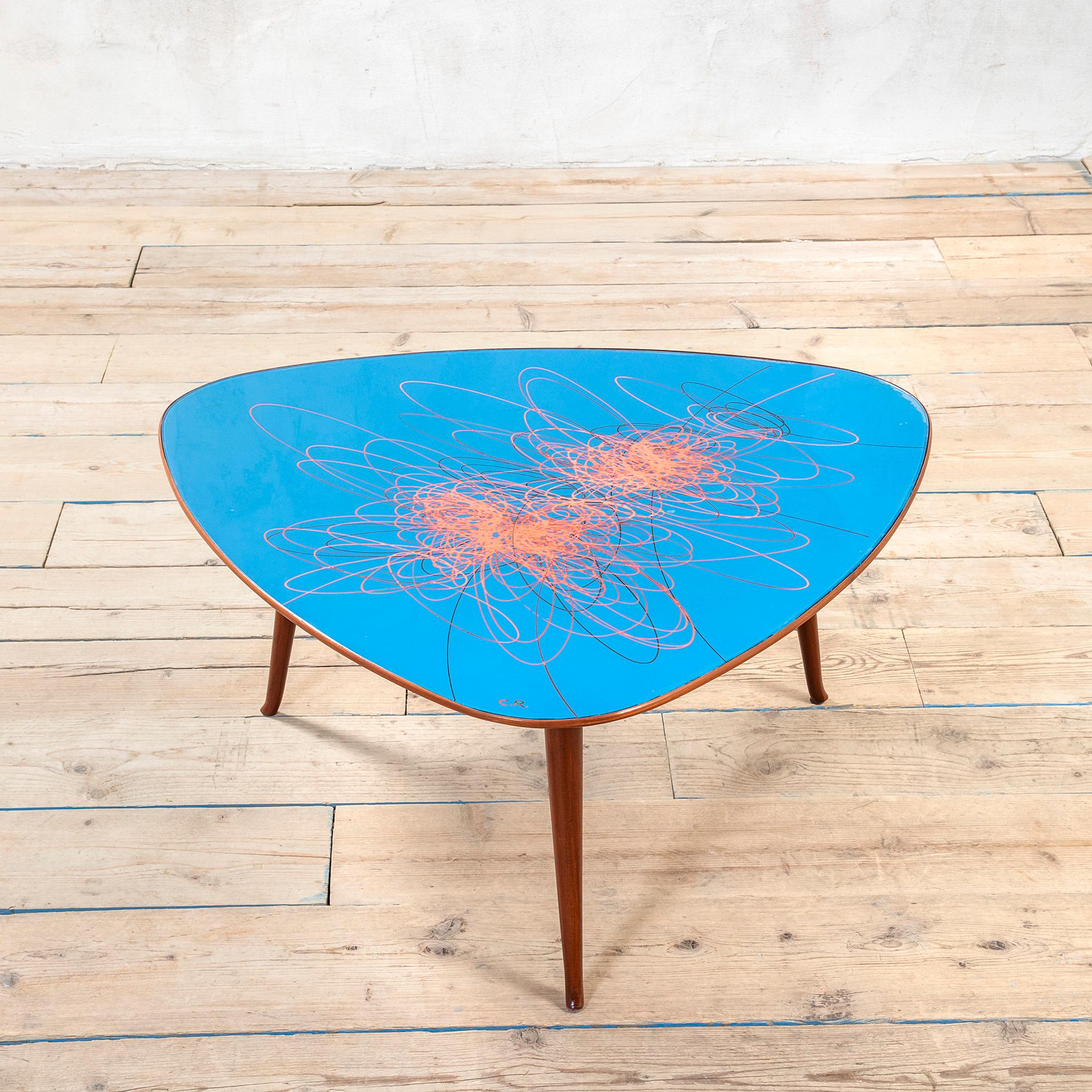 Mid-Century Modern 20th Century, Osvaldo Borsani & Roberto Crippa Coffee Table For Sale