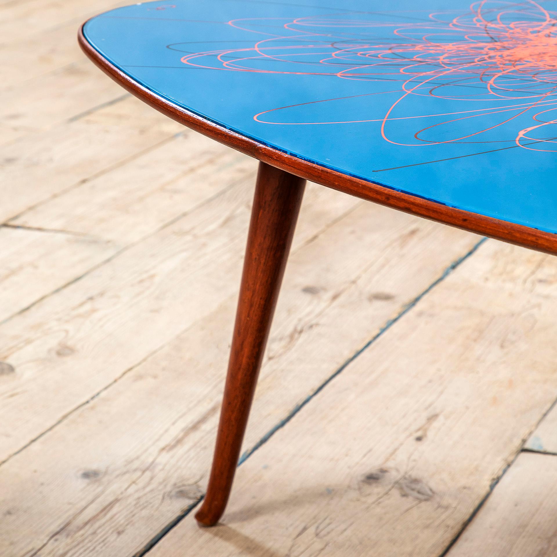 Glass 20th Century, Osvaldo Borsani & Roberto Crippa Coffee Table For Sale