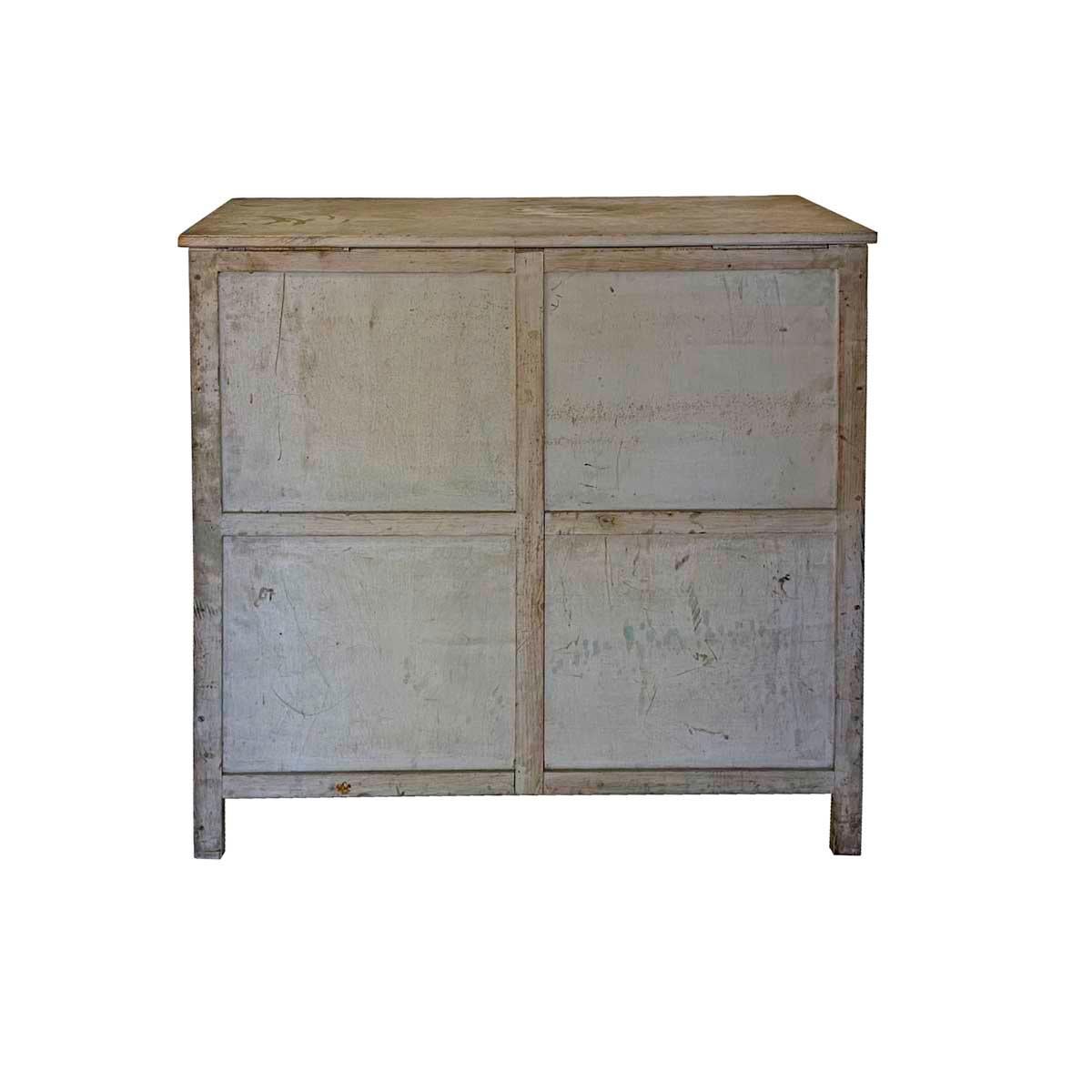 20th Century Painted 30 Drawer Apothecary or Country Store Cabinet In Good Condition In Nantucket, MA