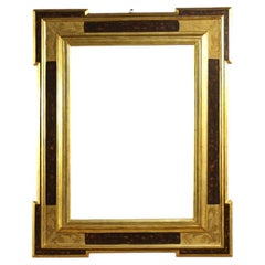 20th Century Painted and Gold Wood Italian Frame, 1920s