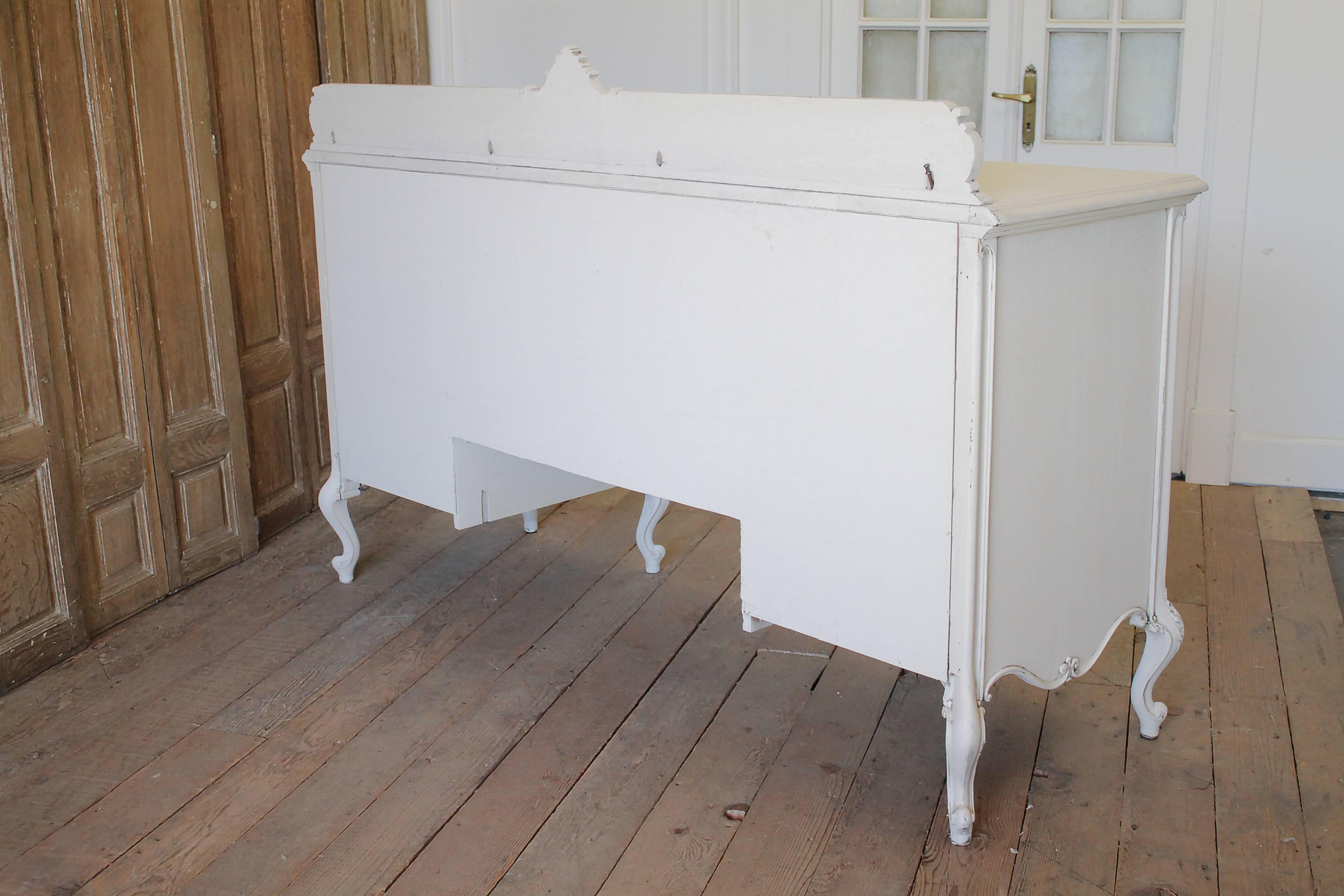 20th Century Painted French Louis XV Style Server 4