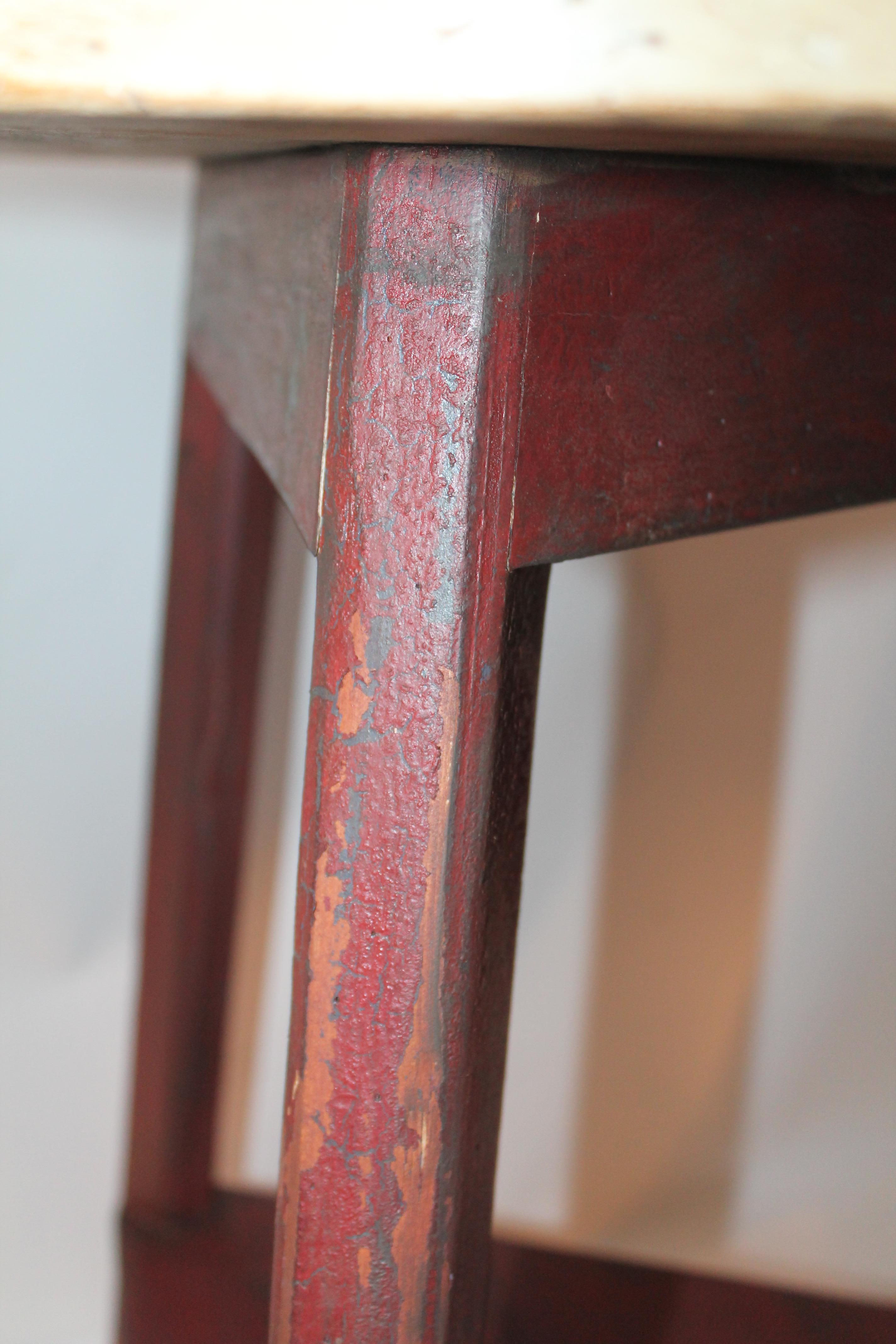 20th Century Painted Gaming Table from Maine 3