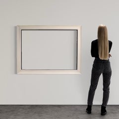 Marco italiano de madera pintada del siglo XX, 1950