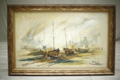 20th Century Painting by Ben Maile After the Storm