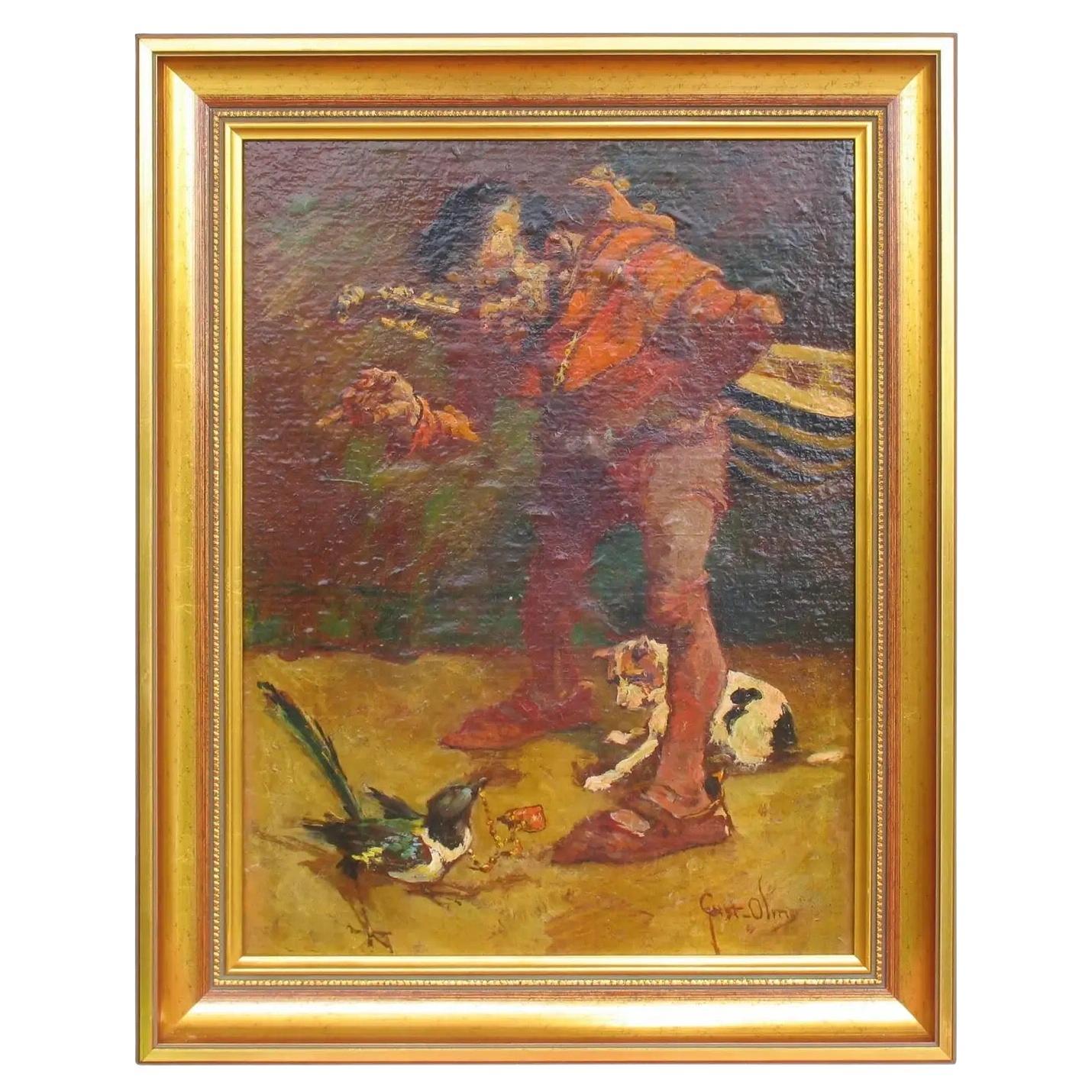 20th century Painting by G. Ohm