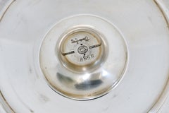 20th Century Pair Candle Holders 855B  Georg Jensen Sigvard Bernadotte Sterling