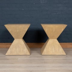 20th Century Pair of Art Deco Inspired Side Tables by Julian Chichester