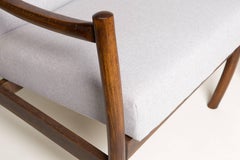 20th Century Pair of Beige Club Armchairs, Poland, 1960s