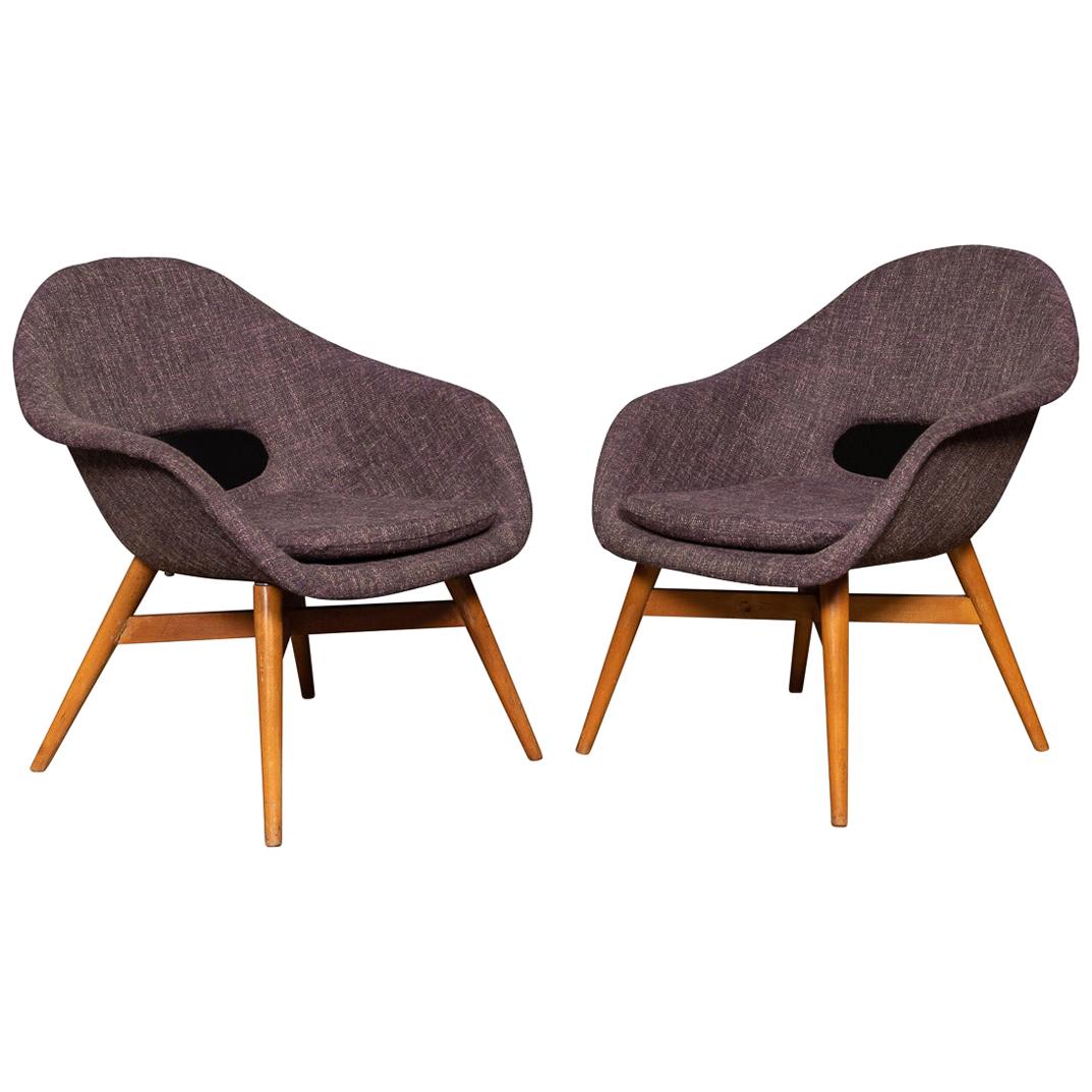 20th Century Pair of Brussels Expo Chairs, c.1950