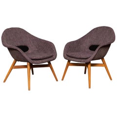 20th Century Pair of Brussels Expo Chairs, c.1950