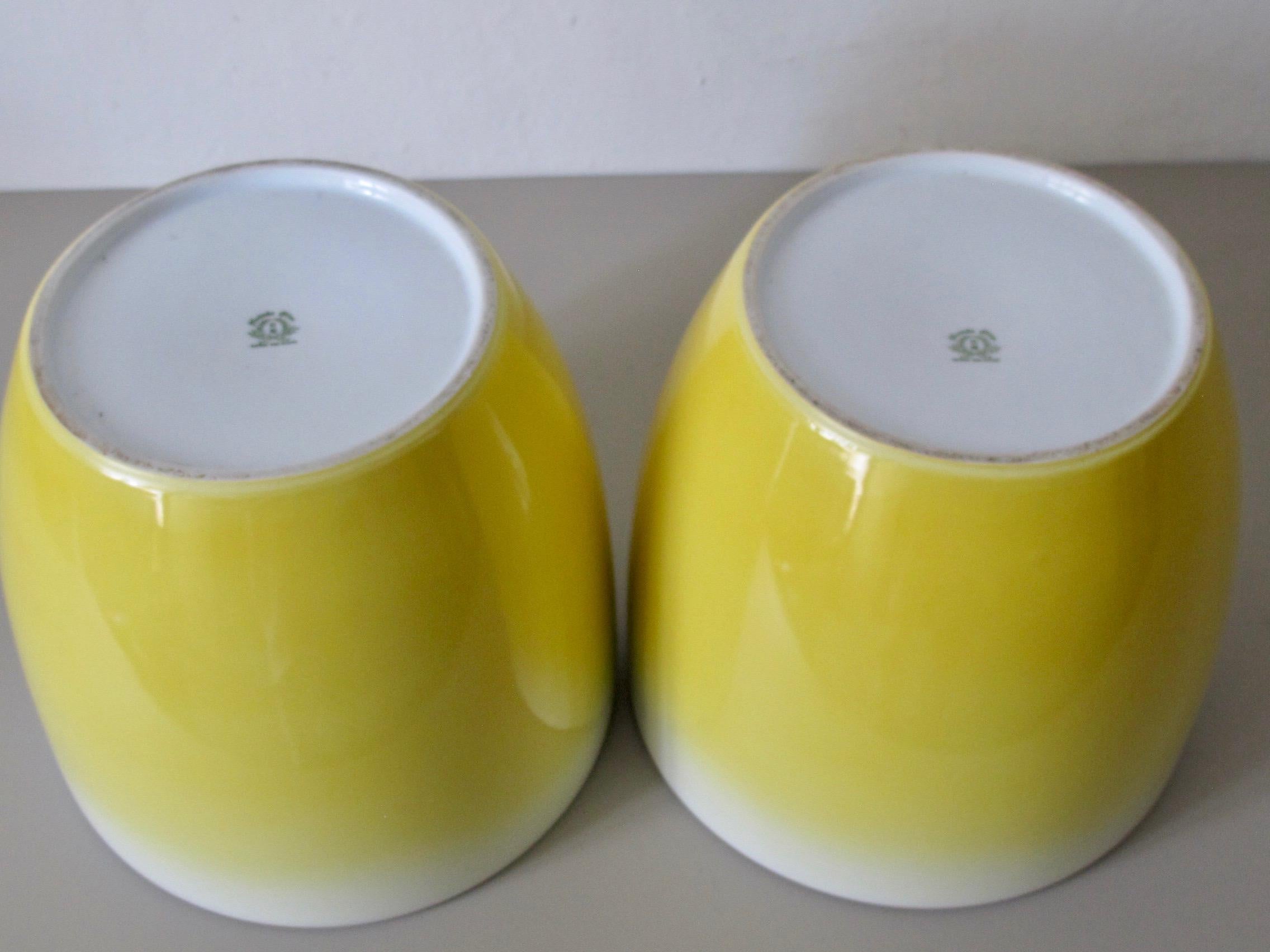 20th Century Pair of Ceramics Hibachi In Good Condition For Sale In TORINO, IT