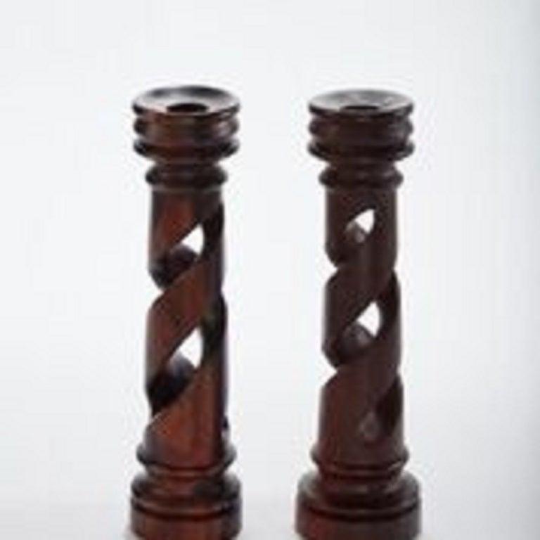 twisted candlesticks