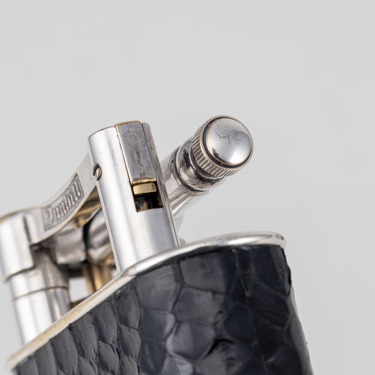 Coppia di accendini da tavolo Dunhill 