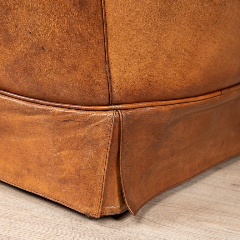 20th Century Pair of Dutch Leather Club Chair 16