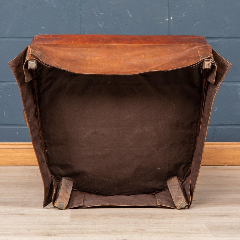 20th Century Pair of Dutch Leather Club Chair 3