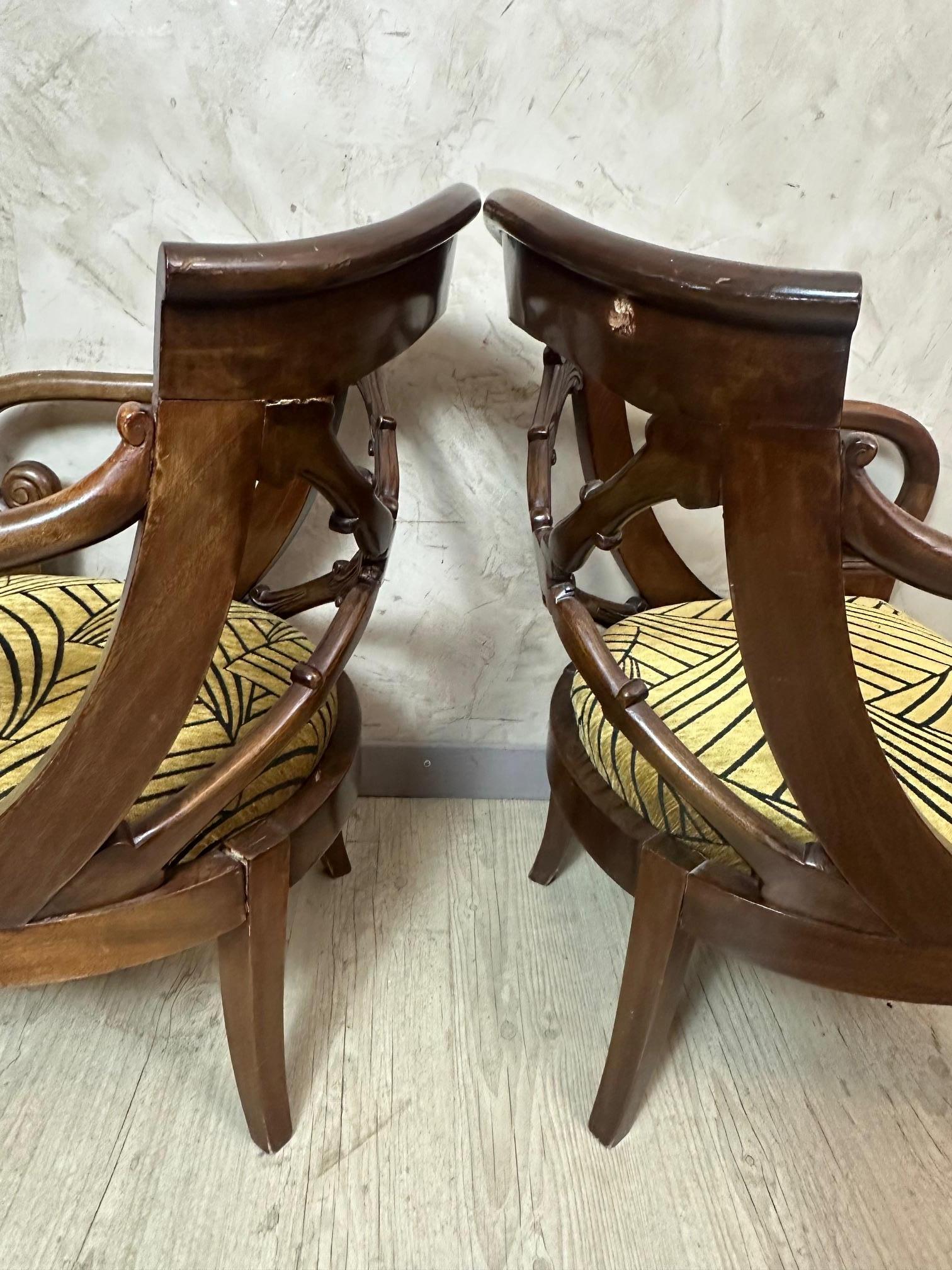 20e siècle Paire de fauteuils anglais, années 1940 en vente 4