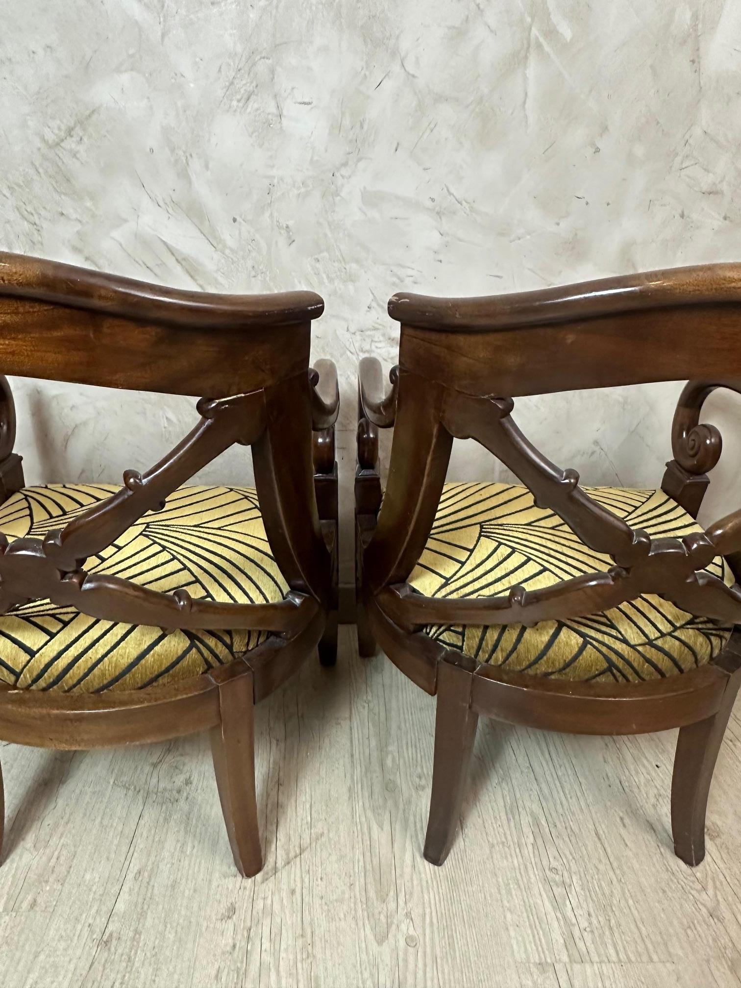20e siècle Paire de fauteuils anglais, années 1940 en vente 5