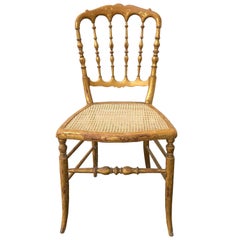 20th Century Pair of French Wicker Chairs