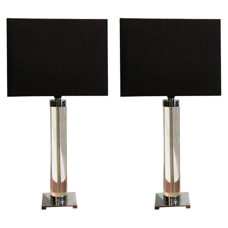 20th Century Pair of Hansen Table Lamps