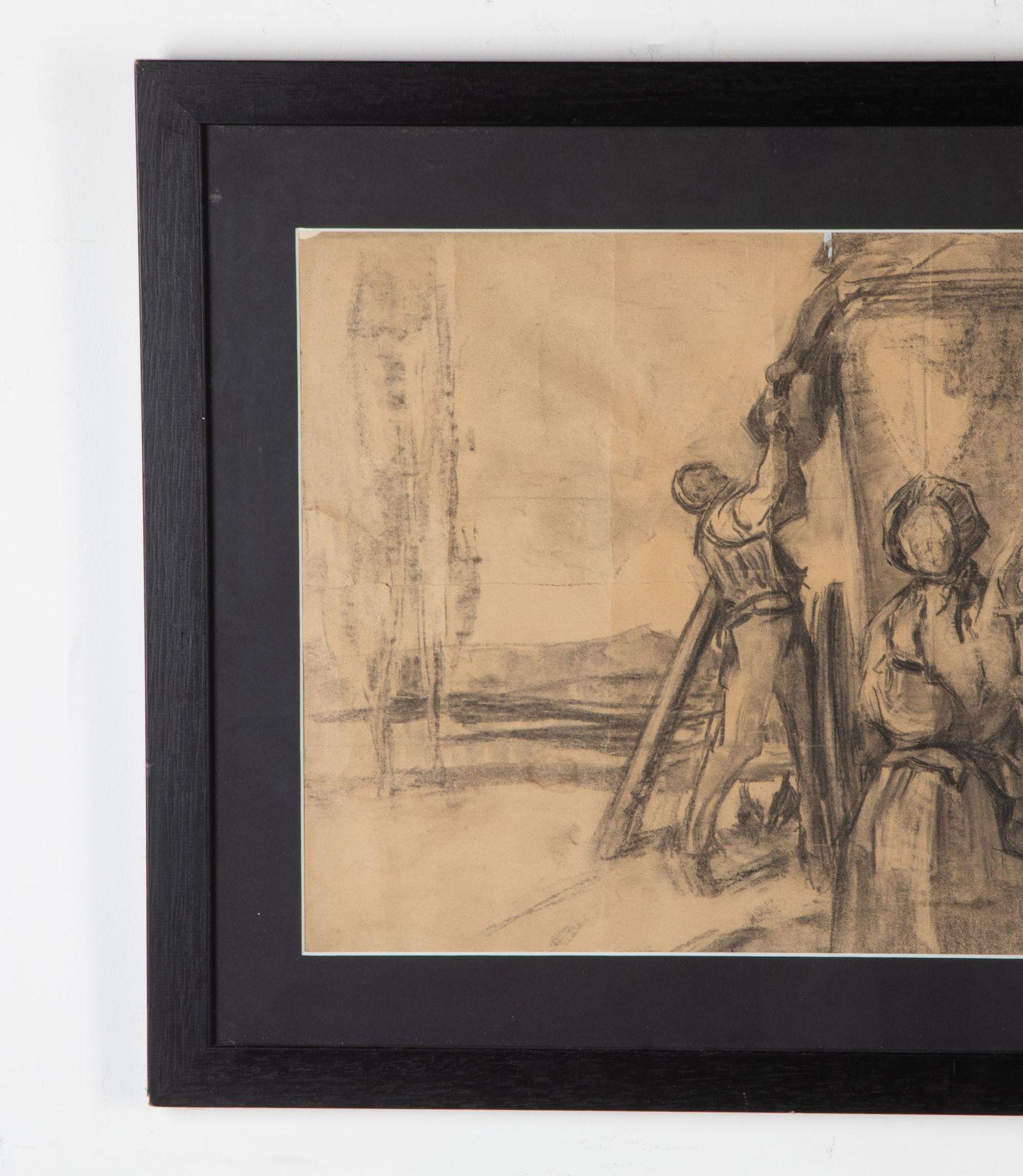 Pareja de documentos del siglo XX (ilustrados) de Alfred Palmer.
Pintor al óleo y a la acuarela, escultor y dibujante, de retratos de paisajes y temas de figuras, Alfred Palmer era conocido por sus estudios históricos.
Los extensos viajes de Palmers