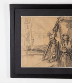 20th Century Pair of Illustrations by Alfred Palmer