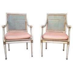 20th Century Pair of Italian 1960's Arm Chairs