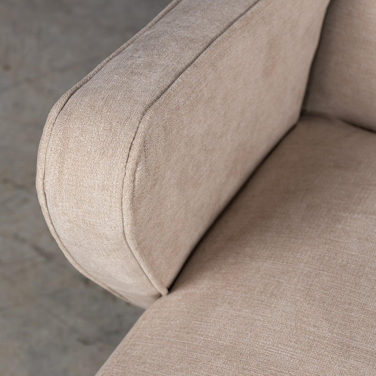 20th Century Pair Of Italian Off-White Armchairs By Nino Zoncada c.1950 For Sale 6
