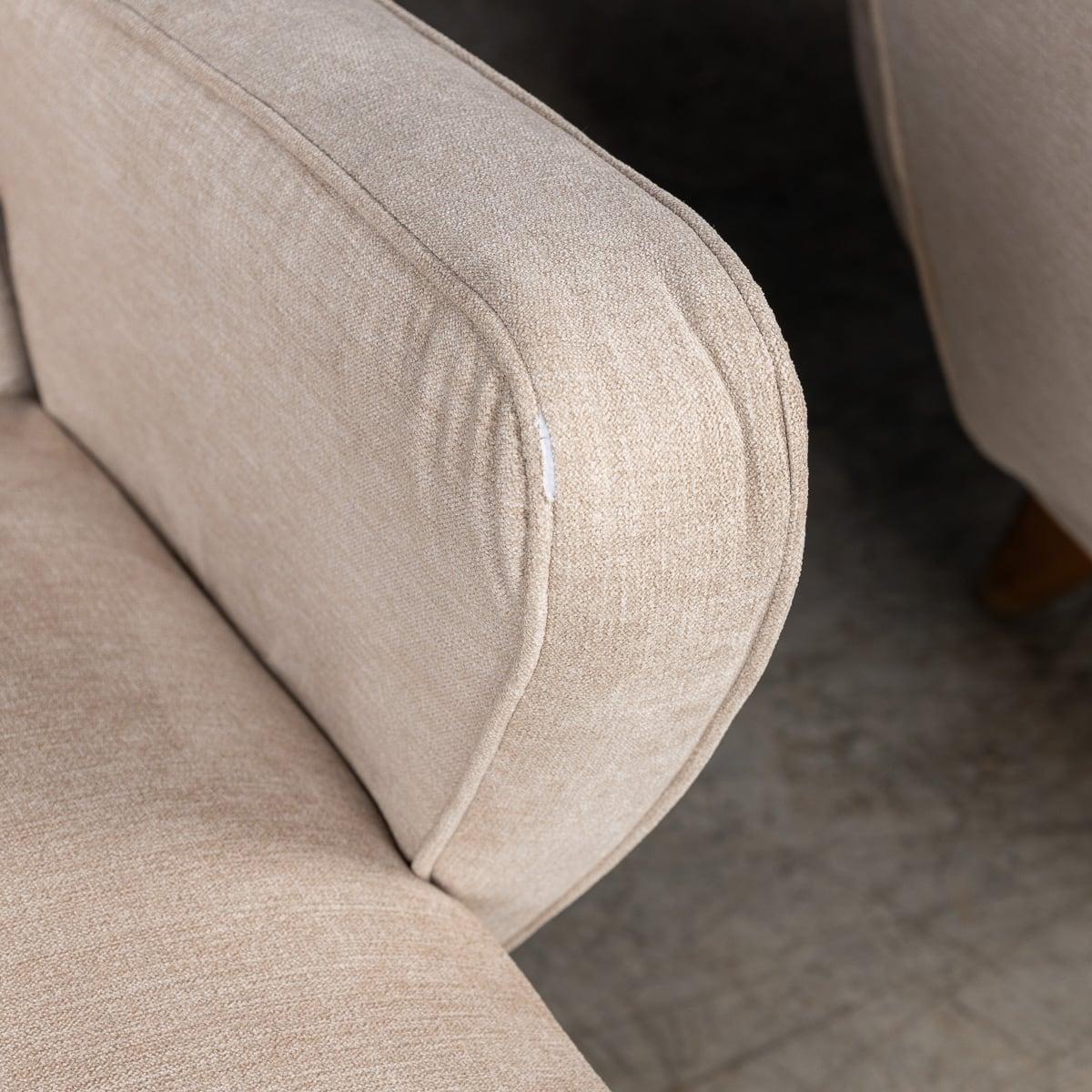 20th Century Pair Of Italian Off-White Armchairs By Nino Zoncada c.1950 For Sale 12