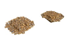 20th Century Austrian Pair of Brass Wall Sconces by J.& L. Lobmeyr