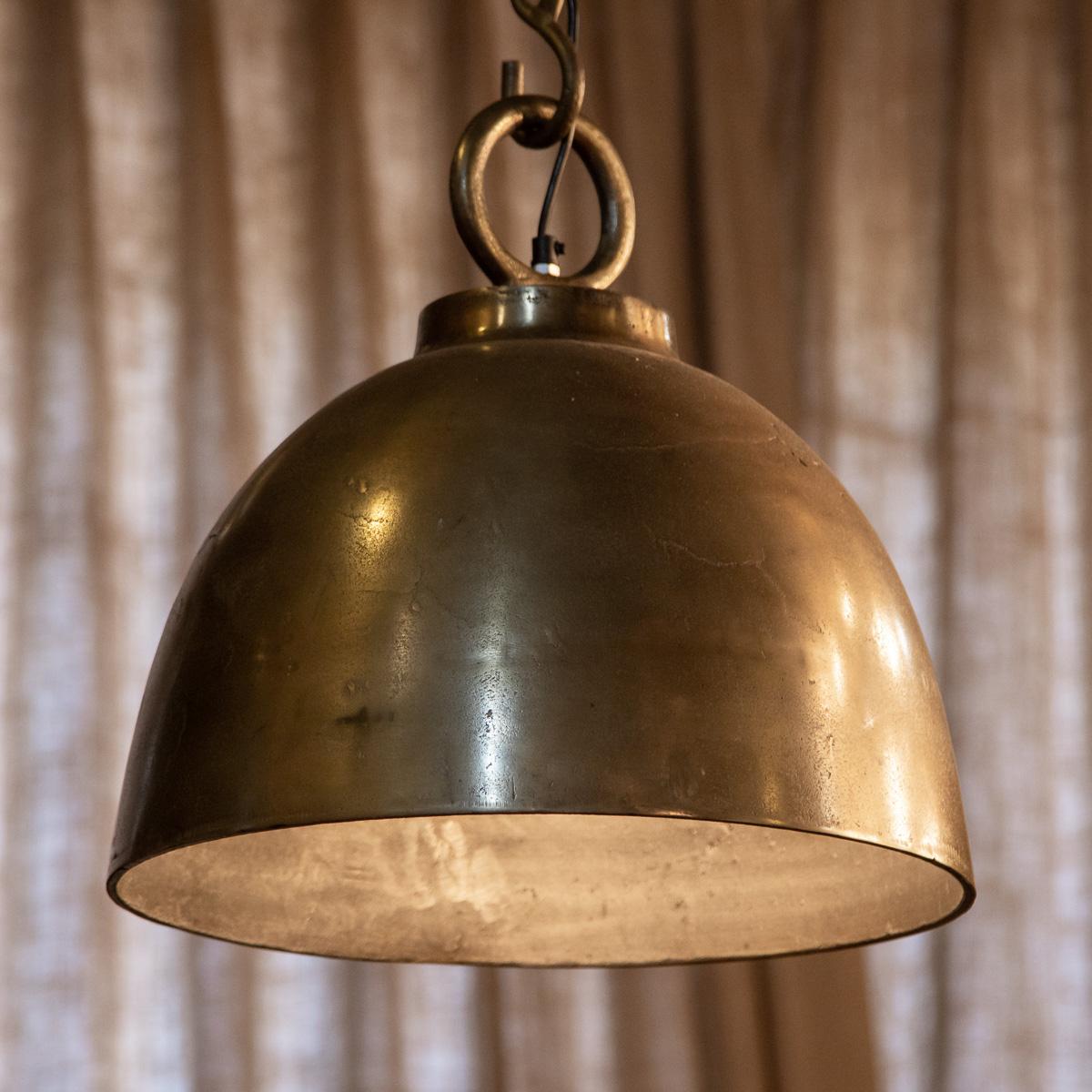20th Century Pair of Large Brass Plated Spot Lights, c.1970 3