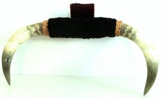 20th Century Pair of Mounted Texas Long Horn's
