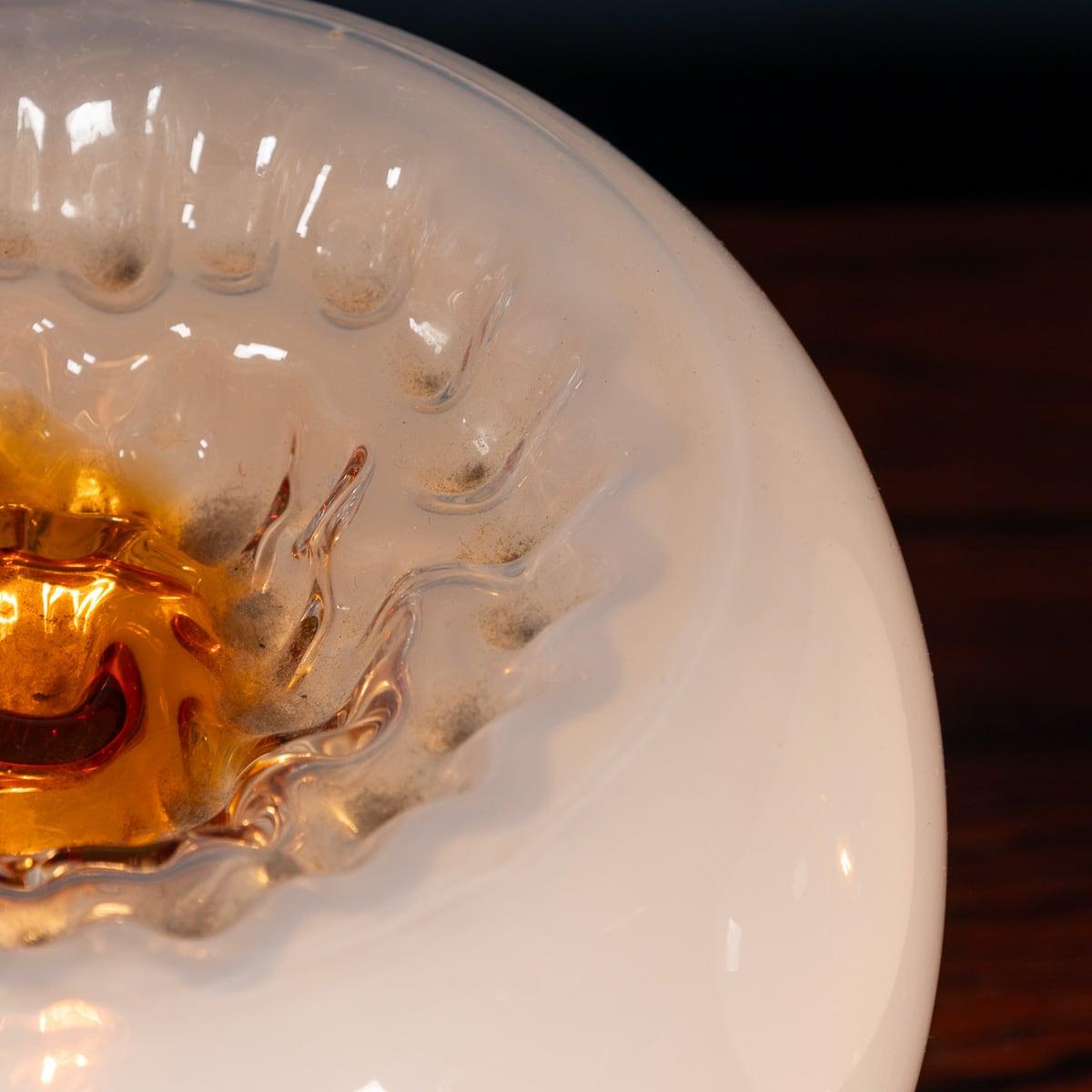 Paire de lampes de table en verre de Murano du 20e siècle par Gaetano Sciolari pour Murano en vente 3